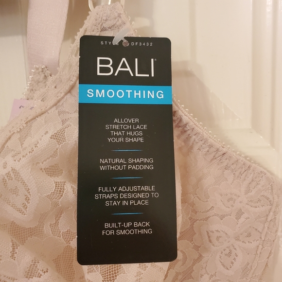 Bali Shaping & Support Smoothing Lace Bra - Picture 3 of 7